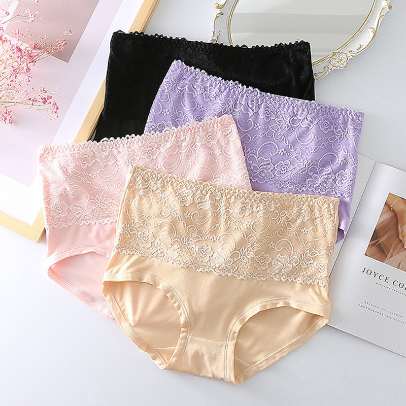 【2 +1 gratis】🌸 Majtki Plus Size z wysokim stanem dla kobiet