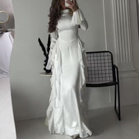 【✨Najwyższa elegancja】👗Szykowna, zwiewna, błyszcząca sukienka dla kobiet