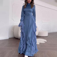 【✨Najwyższa elegancja】👗Szykowna, zwiewna, błyszcząca sukienka dla kobiet