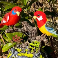 🦜Elektryczne, sterowane bateryjnie papugi głosowe - 🥀Ożyw swój ogród