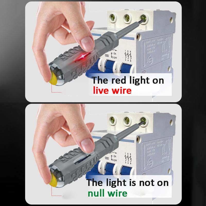 2 w 1 Silny wkrętak magnetyczny o wysokim momencie obrotowym Wykrywacz elektryczności