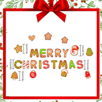 🎅Wyprzedaż świąteczna 49% OFF 🎄 Świąteczne naklejki magnetyczne z kreskówkami 3D