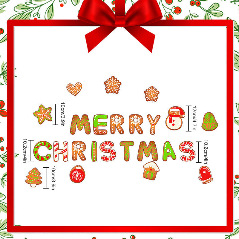 🎅Wyprzedaż świąteczna 49% OFF 🎄 Świąteczne naklejki magnetyczne z kreskówkami 3D