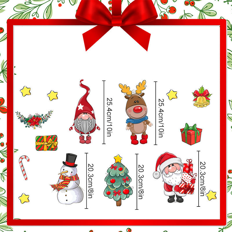 🎅Wyprzedaż świąteczna 49% OFF 🎄 Świąteczne naklejki magnetyczne z kreskówkami 3D