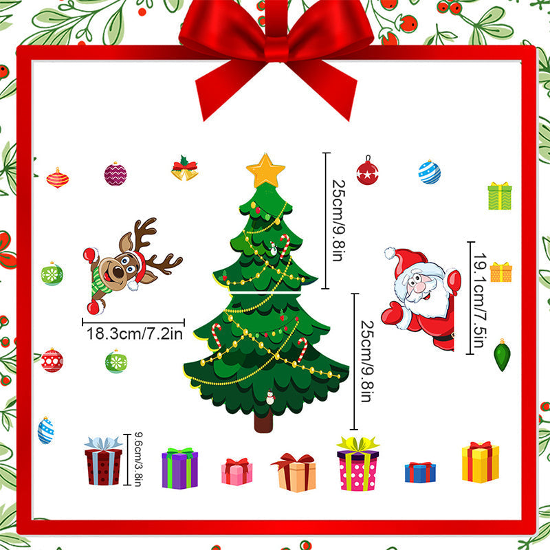 🎅Wyprzedaż świąteczna 49% OFF 🎄 Świąteczne naklejki magnetyczne z kreskówkami 3D