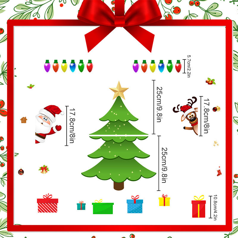 🎅Wyprzedaż świąteczna 49% OFF 🎄 Świąteczne naklejki magnetyczne z kreskówkami 3D