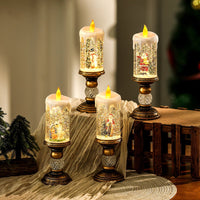 🎅Lampka nocna świeca bożonarodzeniowa🕯️