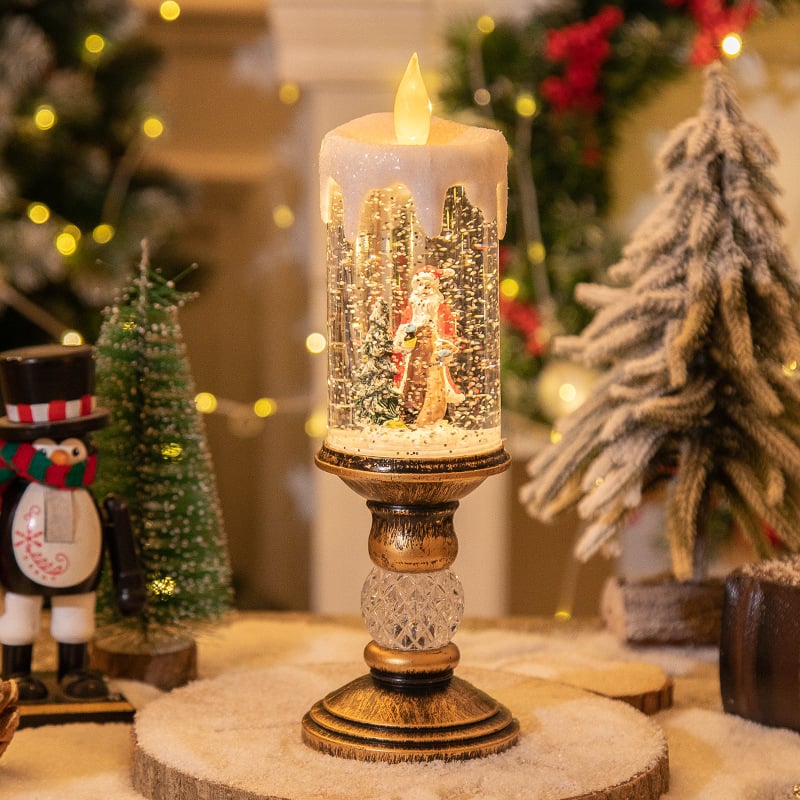 🎅Lampka nocna świeca bożonarodzeniowa🕯️