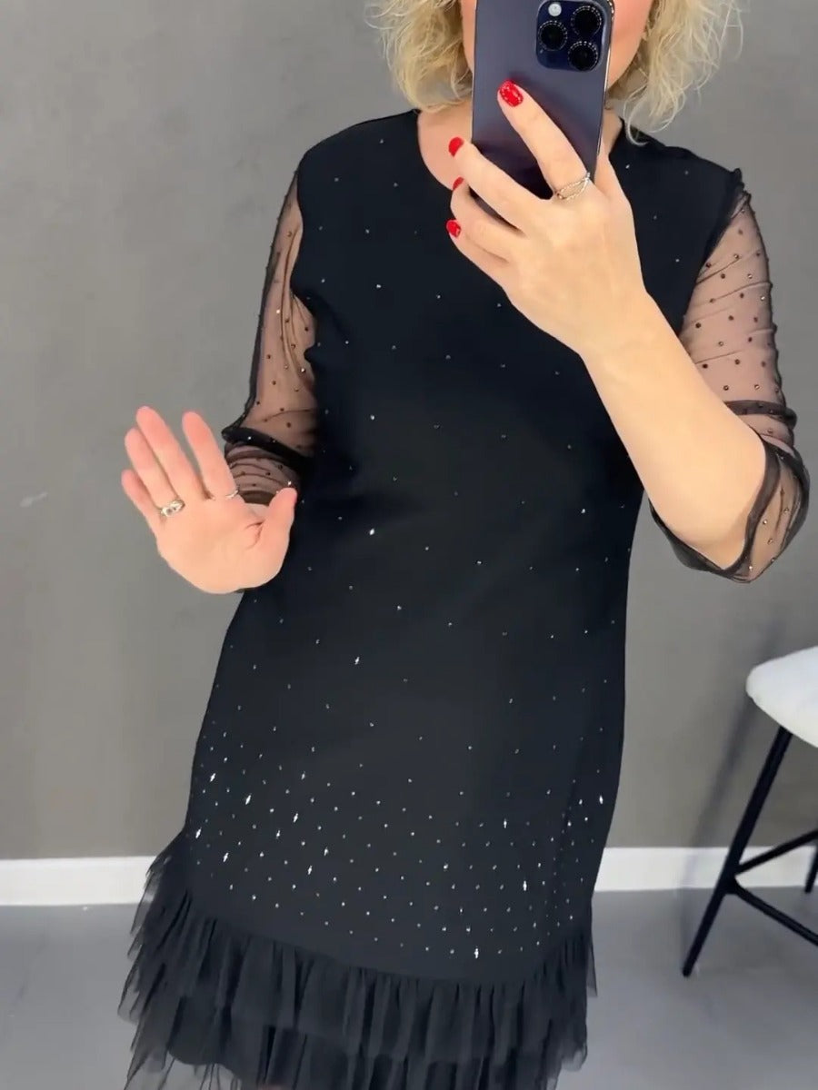 【S-3XL】Jesienna i zimowa modna sukienka