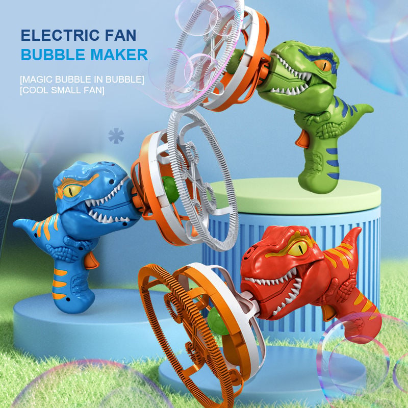 🦖Elektryczna maszyna do robienia baniek mydlanych w kształcie dinozaura🎁