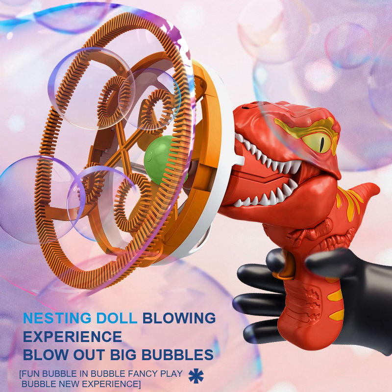 🦖Elektryczna maszyna do robienia baniek mydlanych w kształcie dinozaura🎁
