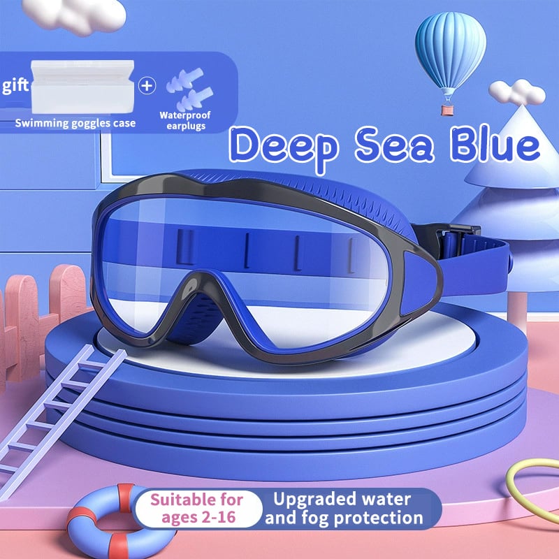 【🌊Wodoodporne i przeciwmgielne】🥽Okulary pływackie dla dzieci o wysokiej rozdzielczości