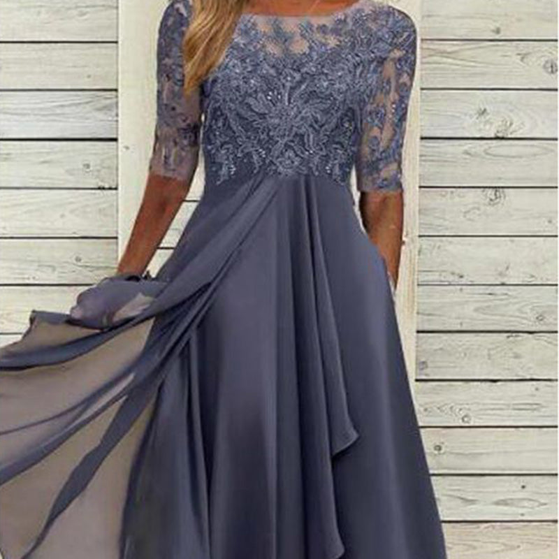 💖Elegancka sukienka z haftem