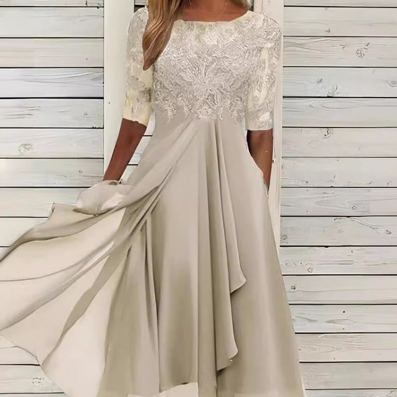 💖Elegancka sukienka z haftem