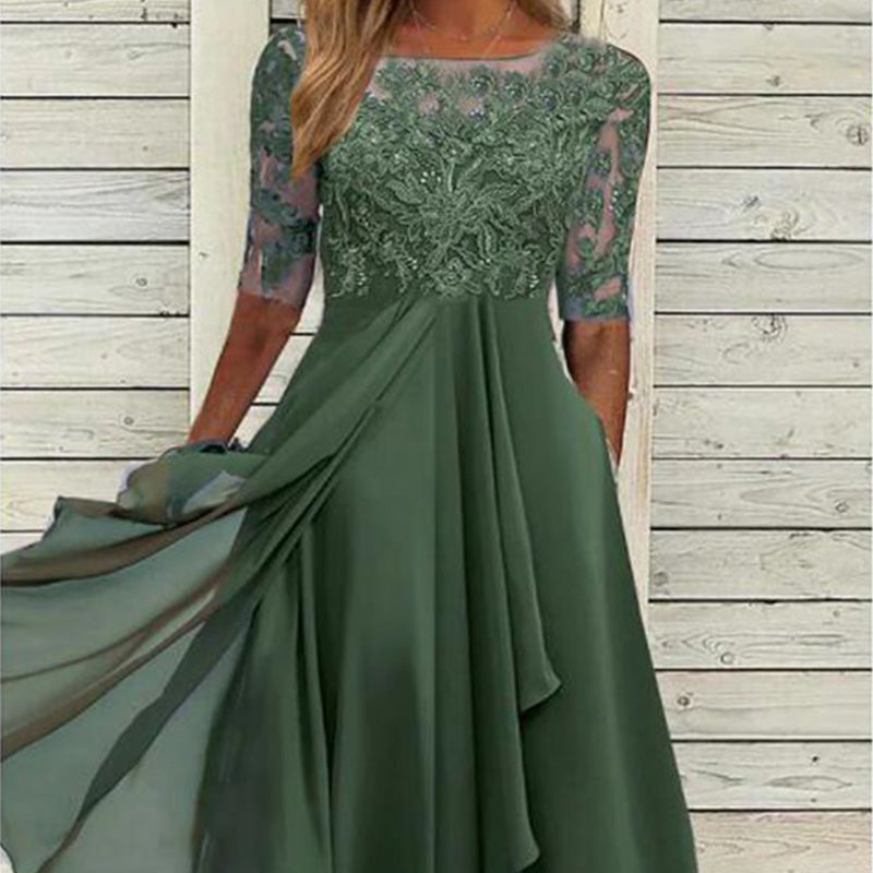 💖Elegancka sukienka z haftem