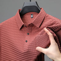 【M-2XL】👕Męska teksturowana koszula z krótkim rękawem