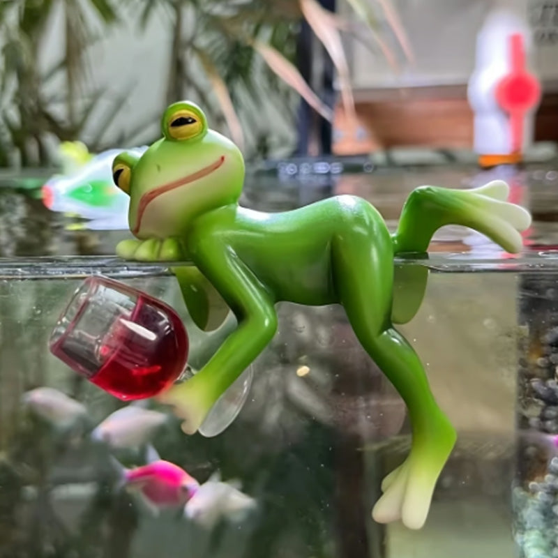 🔥 Gorąca Wyprzedaż 🐸🍷 Wiszący Ozdobny Doniczkowy Żaba