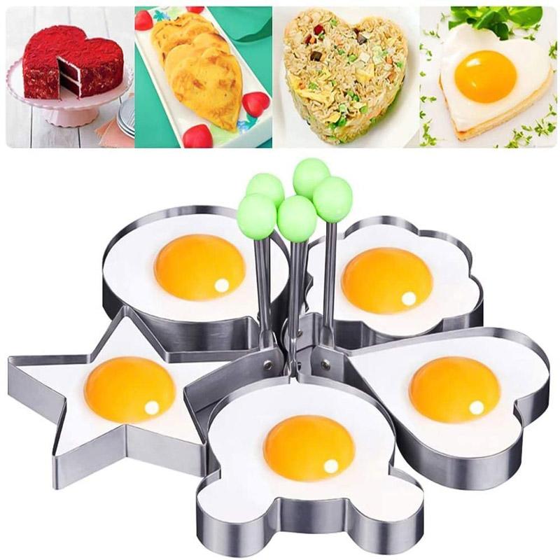 Foremki do omletów ze stali nierdzewnej