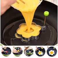 Foremki do omletów ze stali nierdzewnej