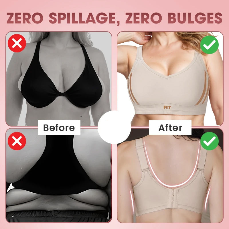 【1+1gratis】Letnia bielizna unosząca bez stalowego pierścienia/nie ograniczająca ruchów