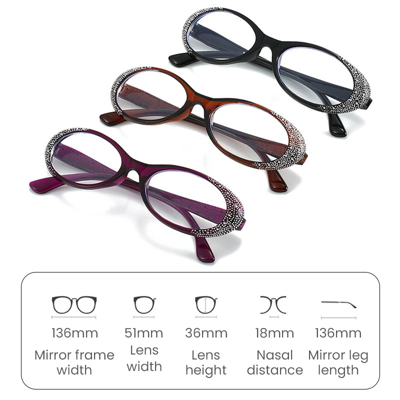 👓Kocie okulary do czytania z blokadą niebieskiego światła