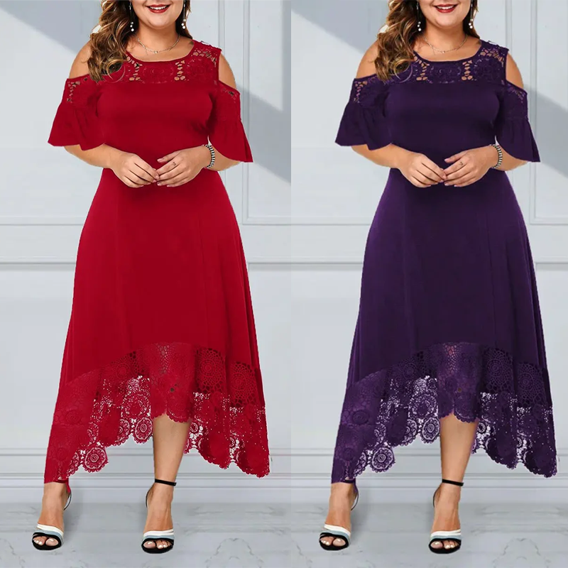 👗Elegancka koronkowa sukienka