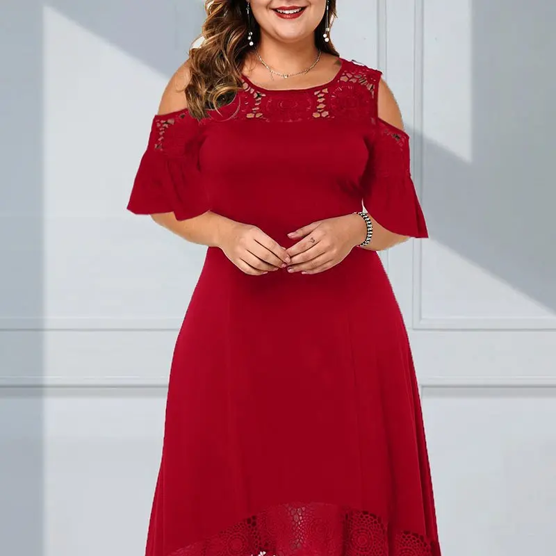 👗Elegancka koronkowa sukienka