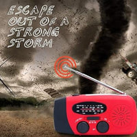 Wielofunkcyjne Przenośne Radio Awaryjne Zasilane Energią Słoneczną