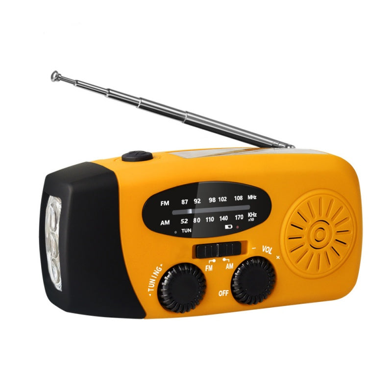 Wielofunkcyjne Przenośne Radio Awaryjne Zasilane Energią Słoneczną