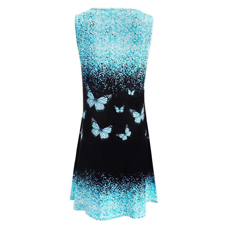 🔥Drugi element odzieży -40%🔥👗Modna mini sukienka bez rękawów dla kobiet