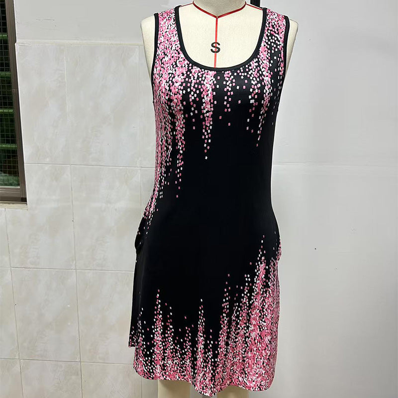🔥Drugi element odzieży -40%🔥👗Modna mini sukienka bez rękawów dla kobiet