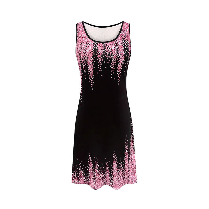 🔥Drugi element odzieży -40%🔥👗Modna mini sukienka bez rękawów dla kobiet