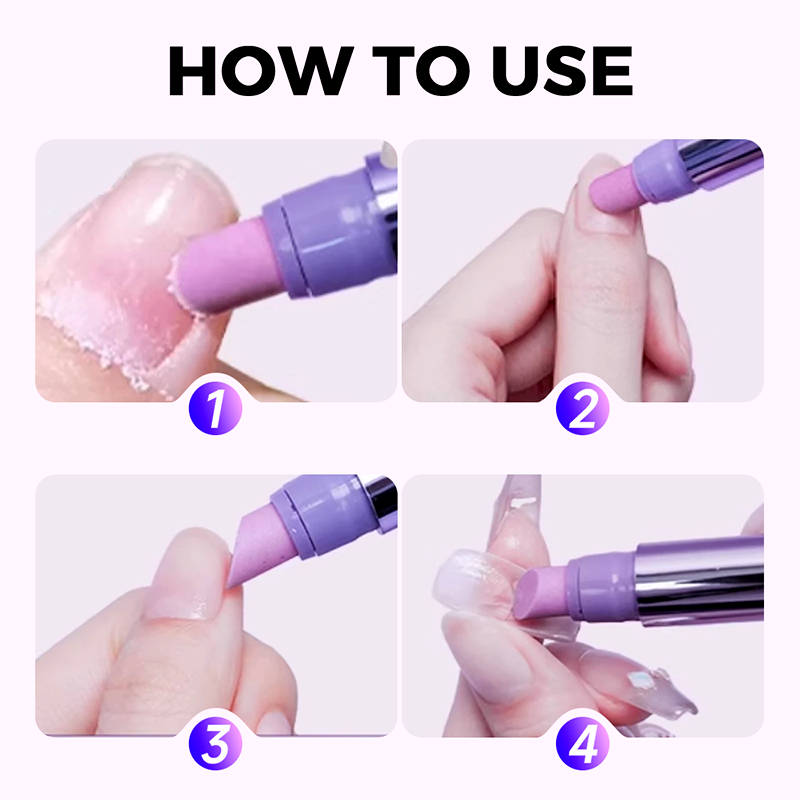 💜 3-w-1 pióro do pielęgnacji paznokci [Kup 1 i otrzymaj 2 gratis]💅