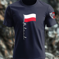 Drukowane Vintage Fashion luźne Koszulka z krótkim rękawem