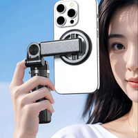 Wielofunkcyjny kijek do selfie 4 w 1 z obrotem o 360° i magnesem
