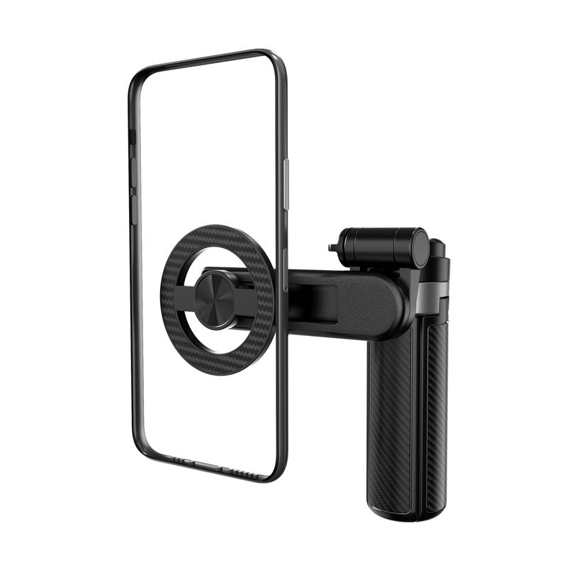 Wielofunkcyjny kijek do selfie 4 w 1 z obrotem o 360° i magnesem