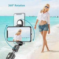 📸🌀Nowy wielofunkcyjny kij do selfie 6 w 1 z Bluetooth