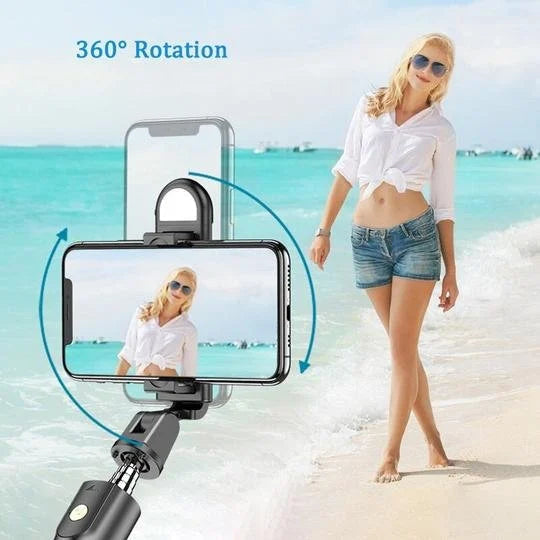 📸🌀Nowy wielofunkcyjny kij do selfie 6 w 1 z Bluetooth
