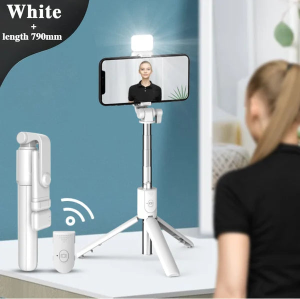 📸🌀Nowy wielofunkcyjny kij do selfie 6 w 1 z Bluetooth