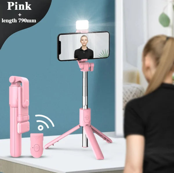 📸🌀Nowy wielofunkcyjny kij do selfie 6 w 1 z Bluetooth
