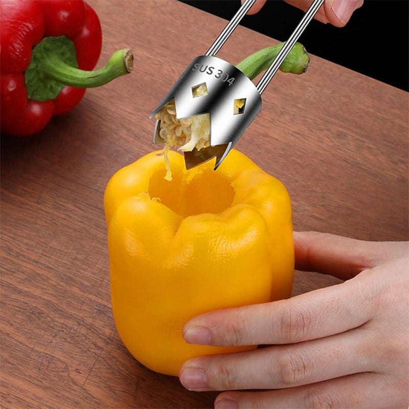 【✨Kup 1 i otrzymaj 1 gratis】🍎🥬Narzędzie do wydrążania owoców ze stali nierdzewnej