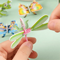 Edukacyjne puzzle 3D z kreskówkami