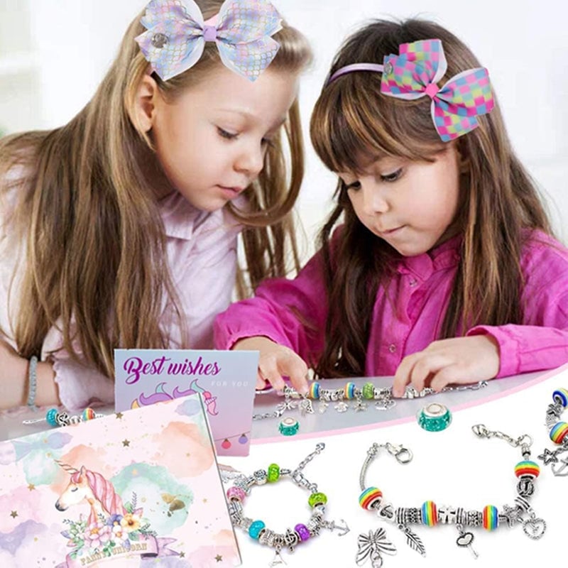 🎁 Zestaw bransoletek świątecznych 👧📦