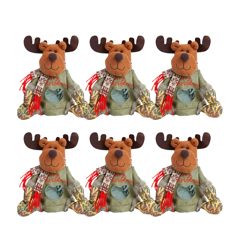 🦌Torba na prezenty świąteczne z zamkiem błyskawicznym🎅
