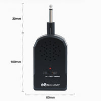 Zestaw Mini Przenośnego Wzmacniacza Elektrycznej Gitary