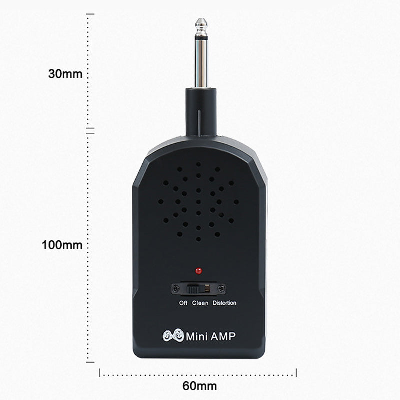 Zestaw Mini Przenośnego Wzmacniacza Elektrycznej Gitary