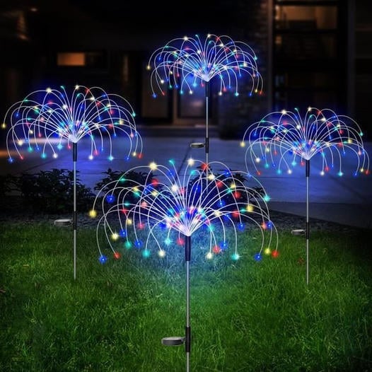 Wodoodporna lampa solarna do ogrodu
