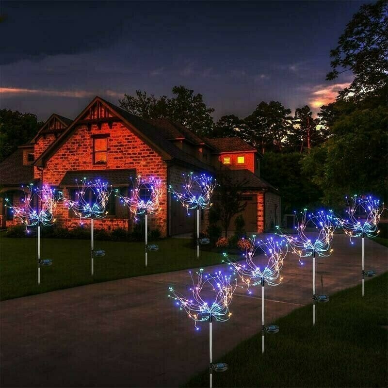 Wodoodporna lampa solarna do ogrodu