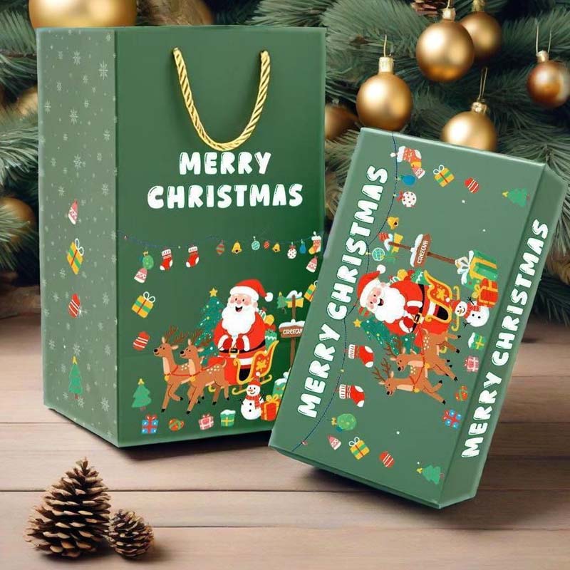 🎅 Unikalne składane pudełko na prezent świąteczny typu pop-up 🎄🎁