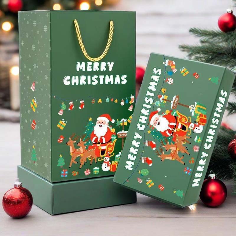 🎅 Unikalne składane pudełko na prezent świąteczny typu pop-up 🎄🎁